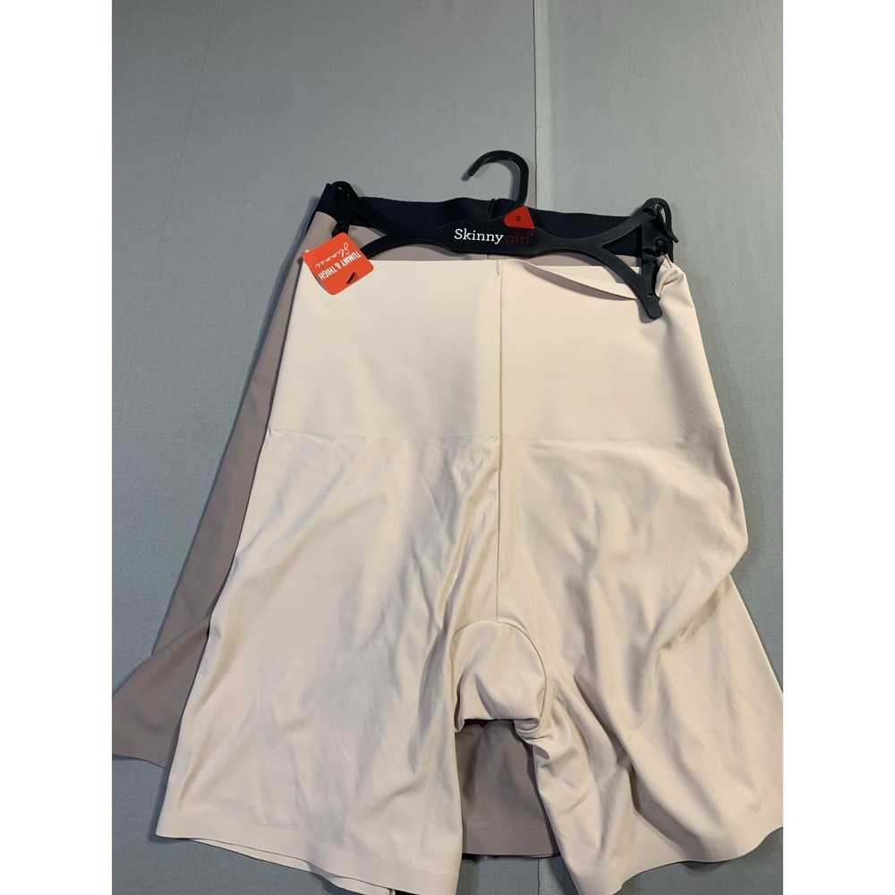 Skinnygirl 3 pk Large Laser Shaping Shorts‎ High Waist Tummy Thigh Slimmer NEW S